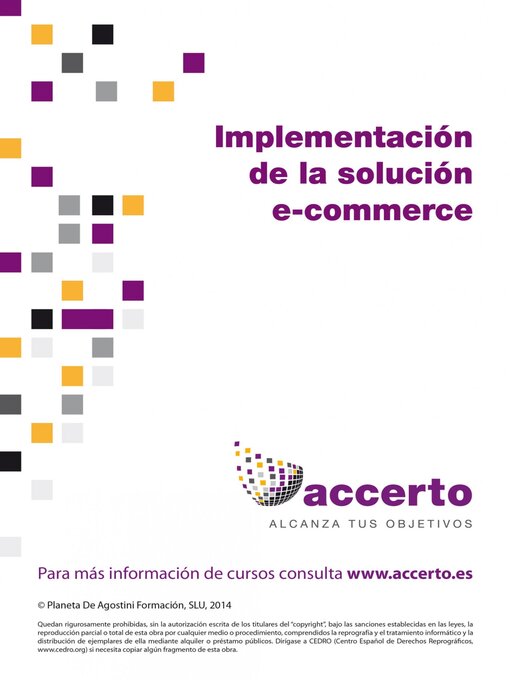 Title details for Implementación de una solución e-commerce by Accerto - Available